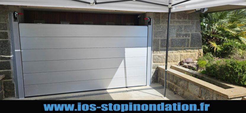 grande barrière anti inondation pour maison