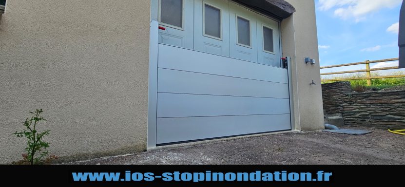 barrière anti inondation pour porte de garage